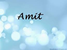 Is Amit a Muslim Name?