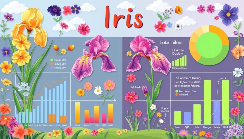 Iris name statistics