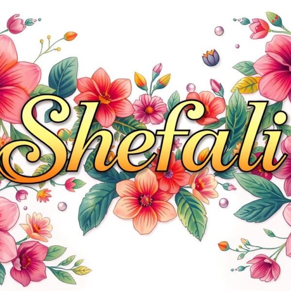 Is Shefali A Muslim Name?