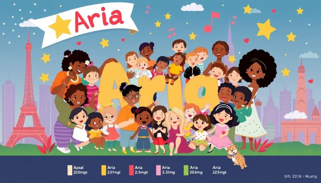 popularity of Aria