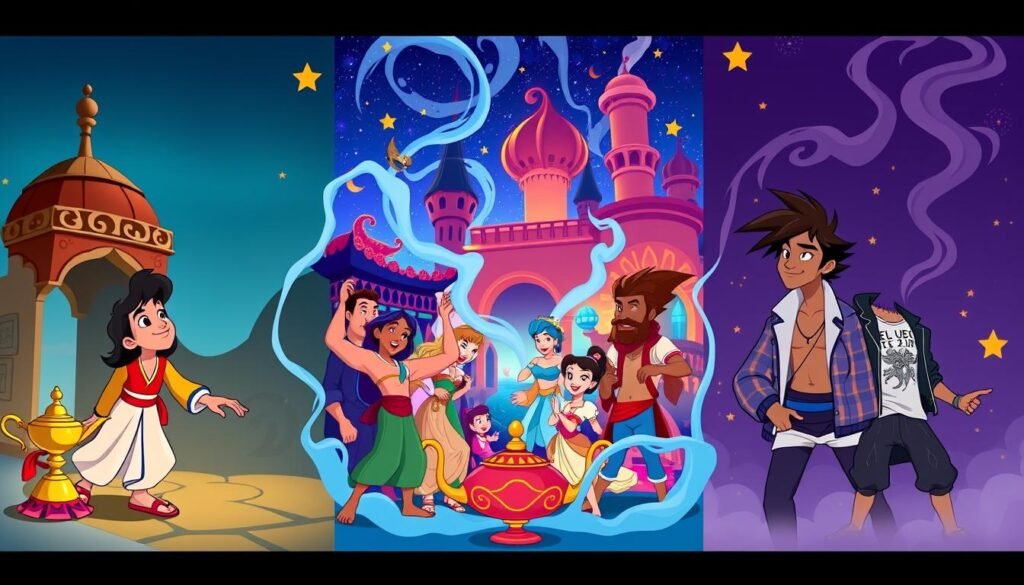 The Evolution of Aladdin Through Different Adaptations