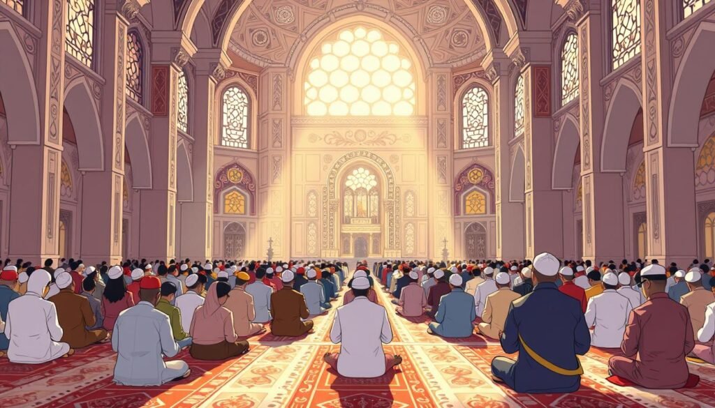 Five Pillars of Islam in Friday prayers