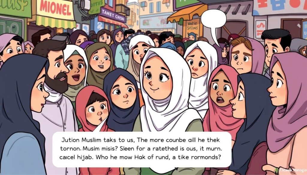 Muslim community reactions