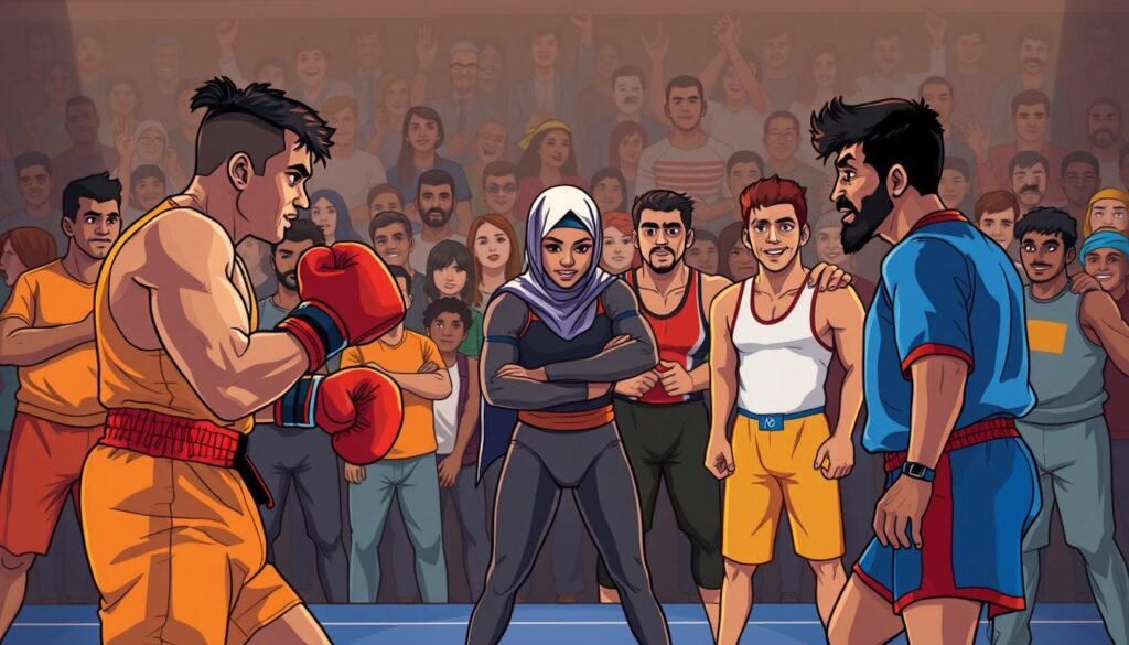 cultural identity in combat sports