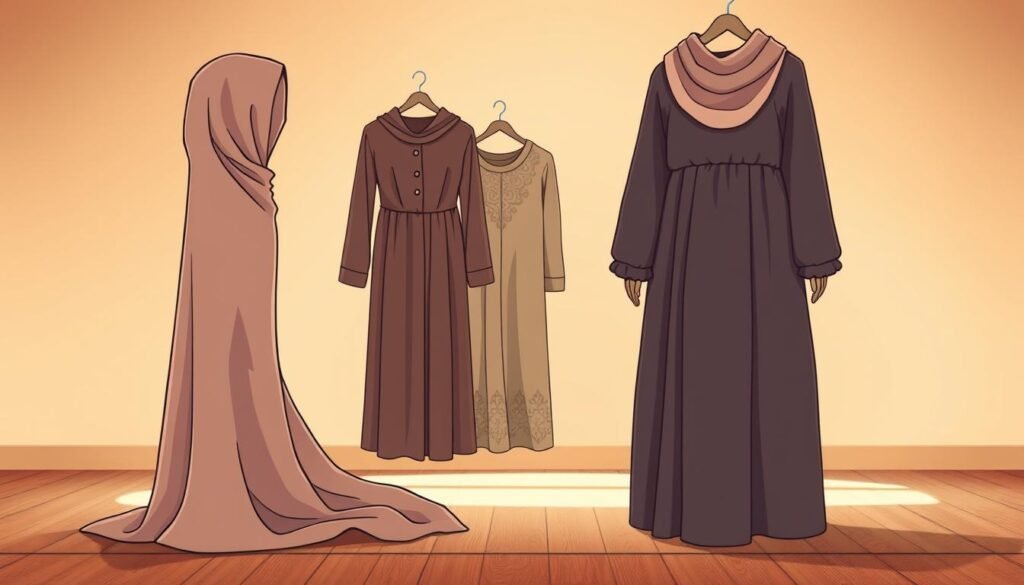 Islamic modest dress code examples