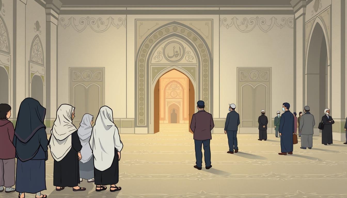 can a non muslim enter a mosque