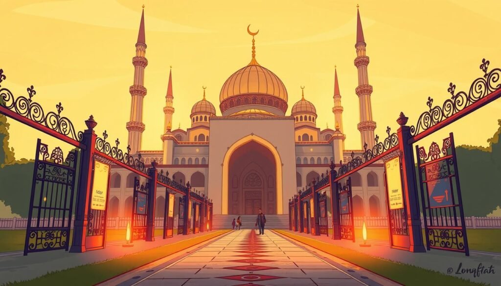 mosque access rules