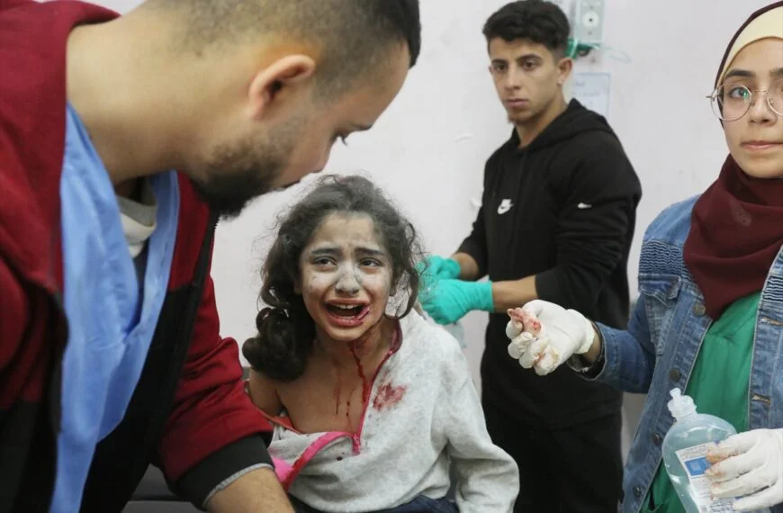 New footage shows an Opera House rally after October 7 attacks, with protesters chanting “Allahu Akbar” and backing Hamas by claiming terrorists have a right to fight.